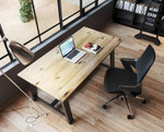 KFI Studios KFI 72"W x 36"D x 29"H Midtown Solid Wood Top Conference Table (Available with Power!) 