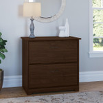 Bush Business Furniture Bush Furniture Cabot 2 Drawer Lateral File Cabinet in Modern Walnut 