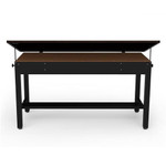 Safco Products Safco Ranger Steel 4-Post 60"W Commercial Quality Adjustable Top Drafting Table 7736A