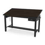 Safco Products Safco Ranger Steel 4-Post 6' Adjustable Top Drafting Table 7737A