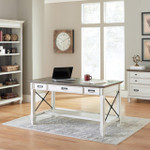  Office Source Refined Collection Luxury Wood Writing Desk with USB Inputs IMHF384 (2 Finish Options!) 