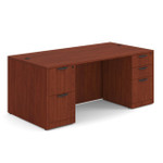  Office Source OS Laminate Collection 71" x 36" Double Pedestal Desk DBLFDPL101 
