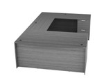i5 Industries i5 Industies Kai Collection Reversible U-Shaped Desk UBD71108P-2 