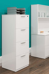  i5 Industries Kai 4 Drawer Vertical File Cabinet VF4DR 