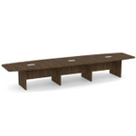 Office Source OS Laminate 16' Boat Shaped Boardroom Table OSCB16 (Available with Power!)