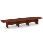 Office Source OS Laminate 16' Boat Shaped Boardroom Table OSCB16 (Available with Power!)