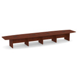 Office Source OS Laminate 20' Boat Shaped Boardroom Table OSCB20 (Available with Power!)