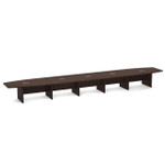  Office Source OS Laminate 24' Boat Top Boardroom Table PLCB24 (Available with Power!) 