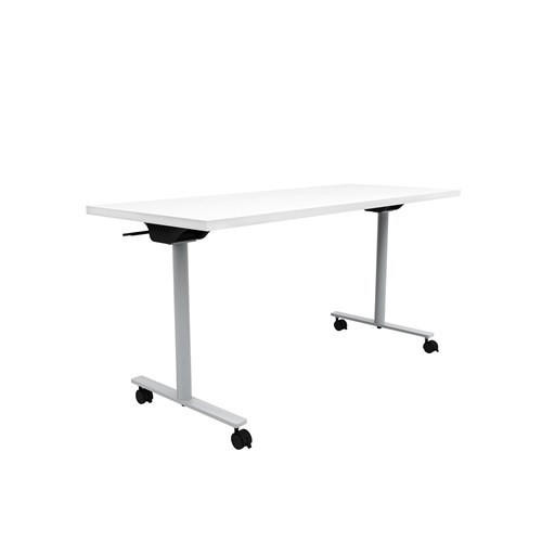 Safco Products Safco Jurni 60"W x 24"D Flip Top Table with Casters 
