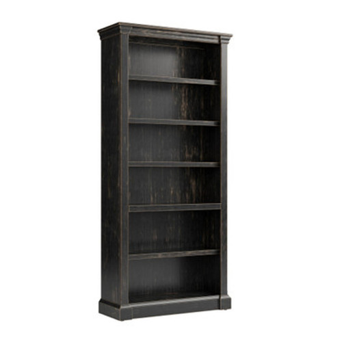  Office Source Stockton Dark Chocolate Wood Veneer Bookcase IMKN3678 