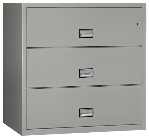 Phoenix Safe Phoenix 3 Drawer 44"W Lateral Fire File LAT3W44 