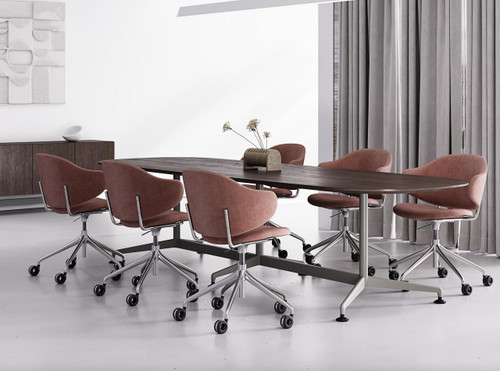  Special-T Zia 10' Ellipse Conference Table (Available with Power!) 