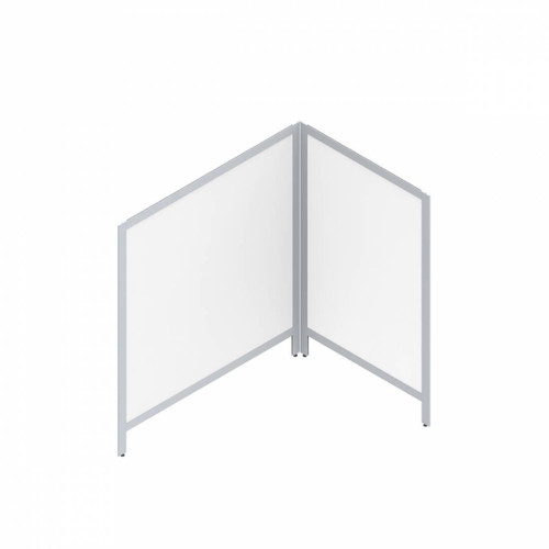 Global Total Office Global Freestanding L Shaped Room Divider Configuration GCPPL666043 