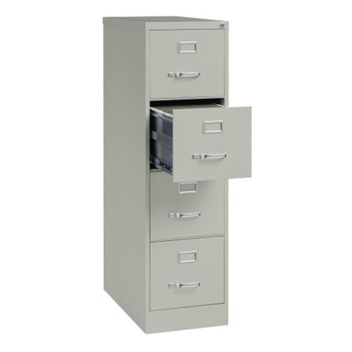  Office Source 4 Drawer Metal Vertical Letter File Cabinet OSV4LT26H 