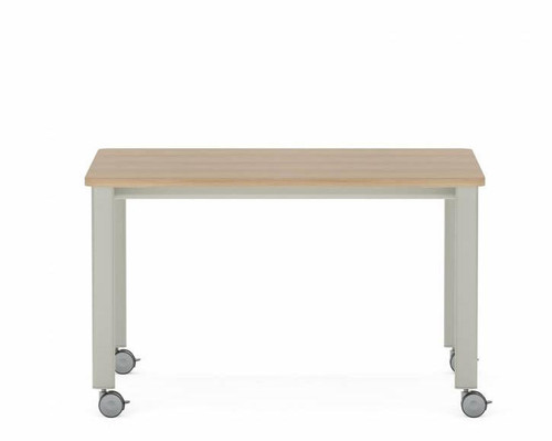 Global Total Office Global Collaborative Spaces Collection 48"W x 36"D Mobile Workshop Table SCTSWSC3648 