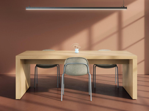 KFI Studios 84" x 42" Wood Rectangular Multi-Purpose Collaboration Table (Available w/ Power!)