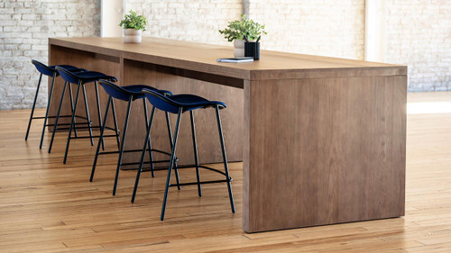 KFI Studios KFI Loci 14' Counter Height Wood Boardroom Table (Available with Power!)