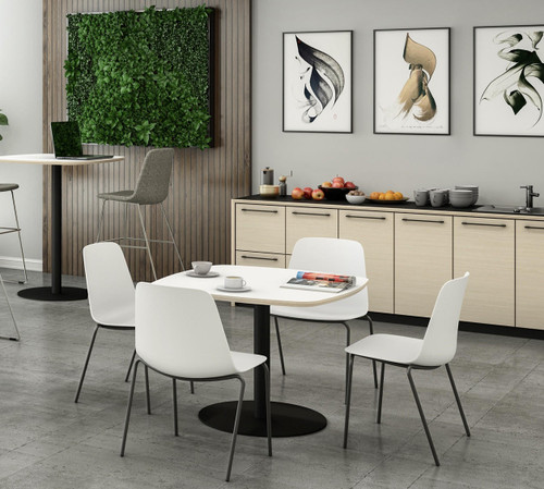 Element Contract Furniture Element Contract Bree Seating Collection Poly Stack Chair BR21 