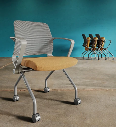 Wyatt Seating Fini Flip Seat Nesting Conference and Training Room Chair
