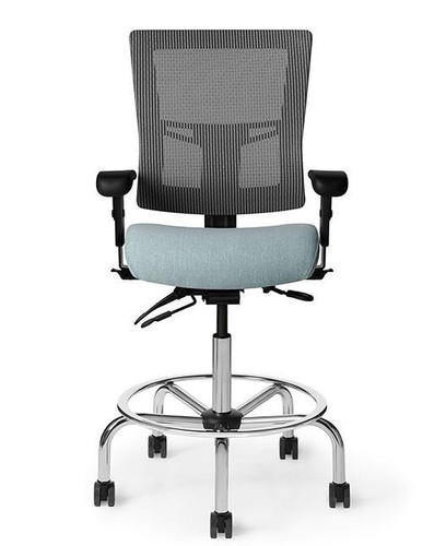  OM Seating Affirm Mesh Back Task Stool with Spider Base AF513 