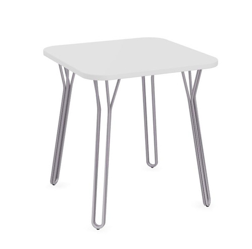  Special-T Bent Wire Collection 22"H Aclipse Soft Square End Table 
