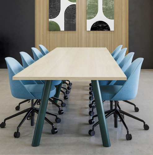 SurfaceWorks Journey Collection Rectangular 2-Piece Top Conference Room Table (Size & Finish Options!) SurfaceWorks Journey Collection Rectangular 2-Piece Top Conference Room Table (Size & Finish Options!)