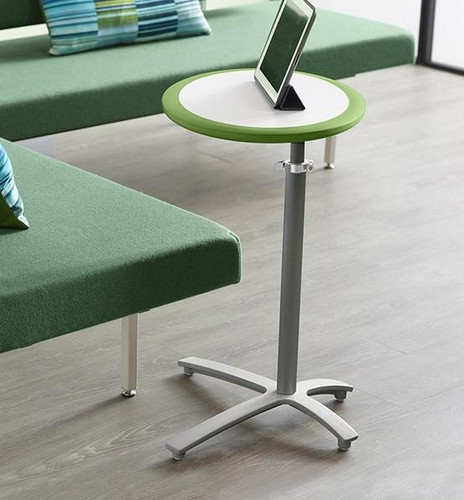  SurfaceWorks Penny Collection Height Adjustable Oval Personal Table 