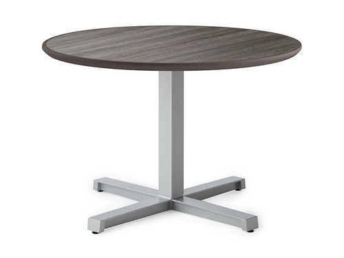SurfaceWorks Dewey Companion Round Top X-Base Table (Size & Finish Options!) SurfaceWorks Dewey Companion Round Top X-Base Table (Size & Finish Options!)
