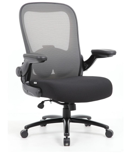Office Source Ryde Big & Tall High Back Mesh Task Chair with Flip Arm   Office Source Ryde Big & Tall High Back Mesh Task Chair with Flip Arm