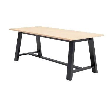 KFI Studios KFI Midtown 8'  Collaborative Table with Thermally Fused Laminate Top (Available with Power!) 