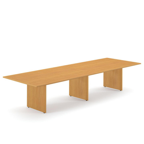 HPFI Furniture 12' x 4' Basic Rectangular Conference Table - HPFI Hyperwork Collection 
