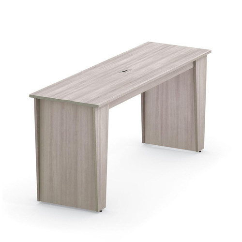 HPFI Furniture 8' Collaborative Standing Table with Power Option - HPFI Matrix Collection MRB830 