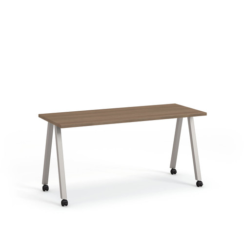 60"W x 24"D Training Table with Casters  - HPFI Spencer Collection ST6024-C