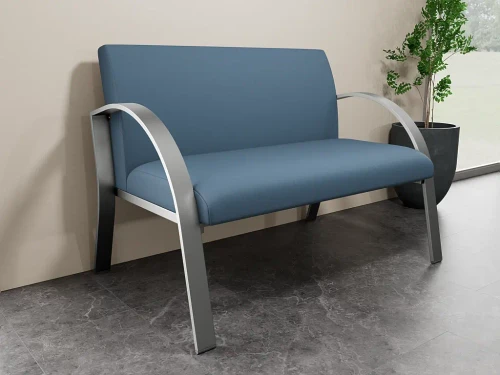 Lesro Opal Heavy Duty Steel Frame Love Seat OP1501 
