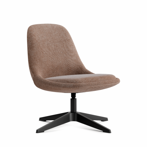 Woodstock Marketing Mary Upholstered Swivel Base Lounge Chair