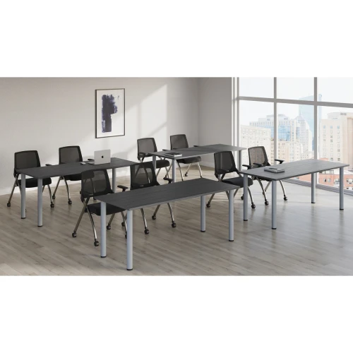 4 Piece 72"W x 30"D Training Room Tables Package - Office Source OS Laminate Collection OSTYP07