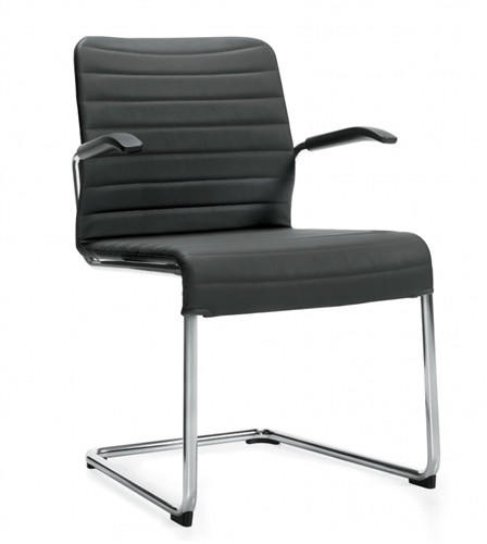 Global Total Office Global Lite Series 5954 Sled Base Guest Chair with Arms (10 Colors Available!) 