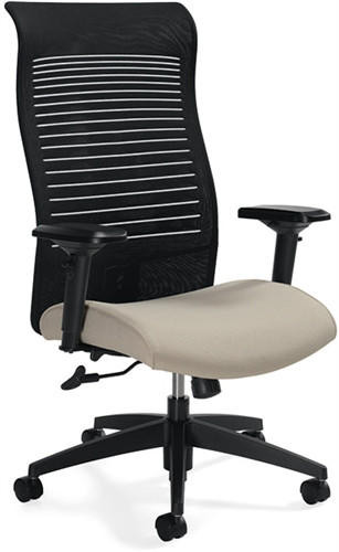 Global Total Office Global Loover Extended Back Office Chair 2660-4 