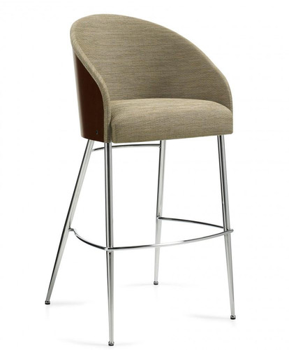 Global Total Office Global Marche Contemporary Curved Back Bar Stool 8622S