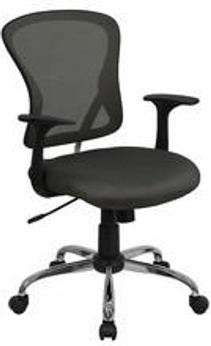  Flash Furniture Dark Gray Mesh Back Office Chair 