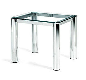 Global Total Office Global Modern Glass End Table XG3