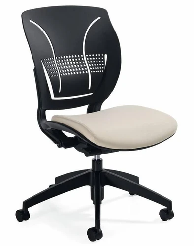 Global Total Office Global Roma Armless Ergonomic Office Chair 1902
