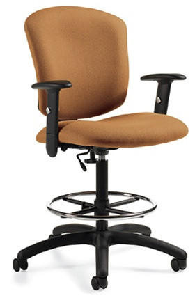 Global Total Office Global Supra Ergonomic Drafting Task Chair 5338-6