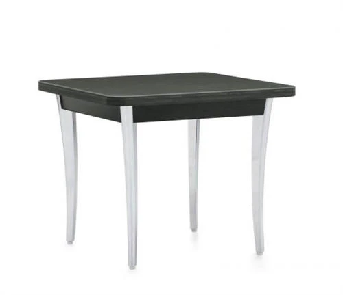 Global Total Office Camino Square Accent Table with Metal Legs 5485-LP