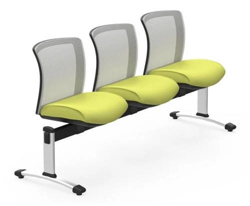 Global Total Office Global Vion 3 Person Mesh Back Beam Chair VON501 (Designer Color Combinations!)