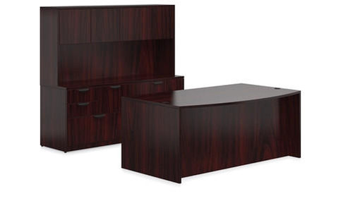 Offices To Go Mahogany Laminate Offices To Go Executive Set 