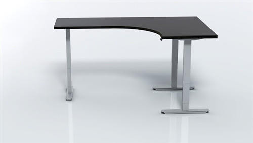 Mayline Group Mayline 53346SLLH ML Series Left Handed Height Adjustable Ergonomic Workstation (Multiple Finish Options!)