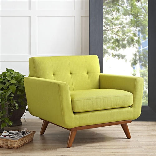  Modway Engage Mid Century Fabric Armchair EEI-1178 (8 Color Options!) 