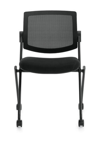 Offices To Go Armless Flip Seat Nesting Chair 11341B Offices To Go Armless Flip Seat Nesting Chair 11341B