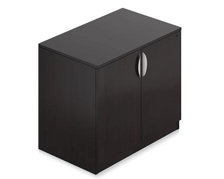 Offices To Go Espresso Storage Cabinet with Lock SL3622SC-AEL